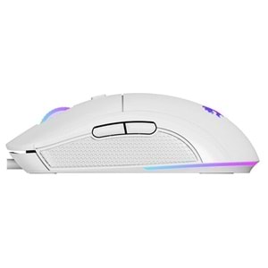 GAMEBOOSTER M11 Dire 12800dpi RGB Aydınlatmalı Beyaz Profesyonel Gaming Mouse
