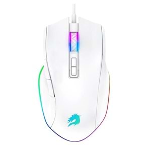 GAMEBOOSTER M16 Myth 12800dpi RGB Aydınlatmalı Beyaz Profesyonel Gaming Mouse