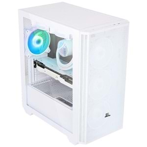 POWERBOOST PB-P2252BW ARGB GAMING MID-TOWER PC KASASI BEYAZ