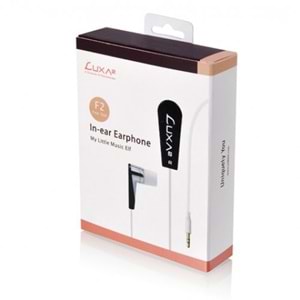 LUXA2 F2 Kulak İçi Kulaklık - Siyah