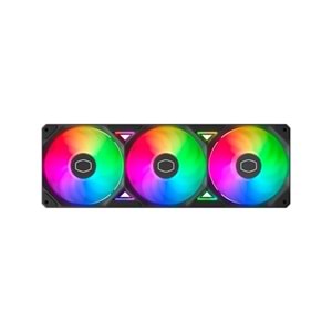 COOLERMASTER SICKLE FLOW EDGE 360MM MFX-B2DN-25TP2-R1 ARGB KASA FANI 3-lü paket