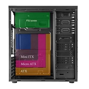 VENTO 500W TA-K61 Standart Mid-Tower PC Kasası