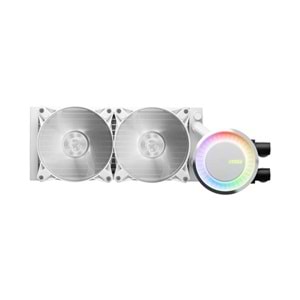 MSI 240mm MAG CORELIQUID E240-W ARGB Sıvı Soğutmalı AM5-1700p İşlemci Fanı Beyaz