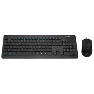FRISBY Q TR FK-158QU MULTIMEDYA USB KLAVYE MOUSE SET