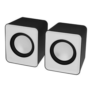 FRISBY FS-334U 1+1 USB Siyah/Beyaz Hoparlör