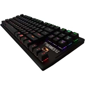 GAMDIAS HERMES-E2, USB Kablolu, İngilizce, Mekanik, 7 Renk, Gaming Klavye