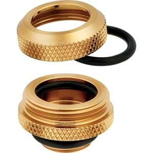 Corsair Cx-9052009-Ww Hydro X Serisi XF Hardline 14mm Dış Çap Rakoru 4-lü paket gold