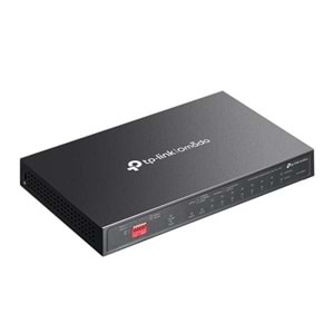 TP-LINK 8port DS110GMP GIGABIT 1-SFP 2-UPLINK 123W FULL POE YÖNETİLEMEZ SWITCH