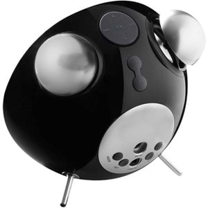 EDIFIER IF230B Tick Tock Dock 9W RMS iPod iPhone Uyumlu FM Radyolu Siyah Bluetooth Hoparlör