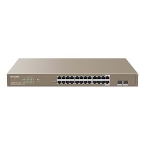IP-COM 24port G3326P-24-410W GIGABIT 2-SFP UPLINK L2 YÖNETİLEBİLİR 370W POE RACKMOUNT SWITCH 