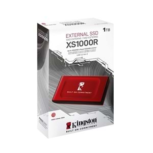 KINGSTON 1TB SXS1000R/1000GA BOC USB 3.2 SSD HARİCİ DİSK KIRMIZI
