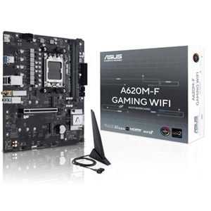 ASUS PRIME A620M-F GAMING WIFI6 DDR5 HDMI-DP PCIE 4.0 AM5 mATX