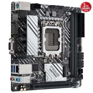 ASUS PRIME H610I-PLUS-CSM DDR5 HDMI-DP PCIE 4.0 1700p mITX