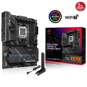 ASUS ROG STRIX X870E-H GAMING WIFI7 DDR5 HDMI-DP TYPCE PCIE 5.0 AM5