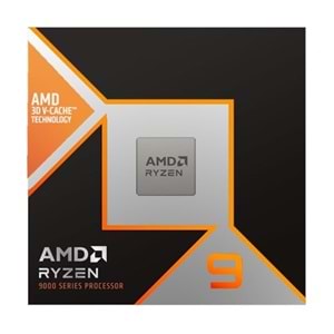AMD RYZEN 9 9900X3D 140MB 12çekirdekli O/B UHD AM5 120Q KUTULU+FANSIZ