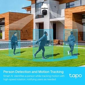 TP-LINK Tapo C500 Dış Mekan Yatay/Dikey Wi-Fi Güvenlik Kamerası