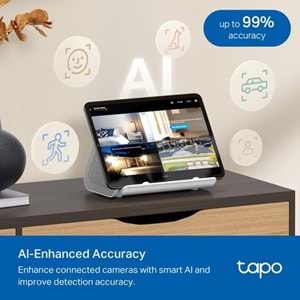 TP-LINK 16kanal TAPO H500 YAPAY ZEKA HOME BASE KABLOSUZ IP KAYIT CİHAZI