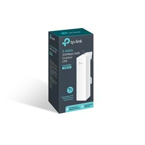 TP-LINK CPE210 N300 2.4GHz 9dBi 5KM+ Outdoor CPE