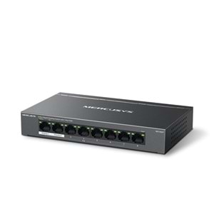 MERCUSYS 8-PORT MS108GP GIGABIT YÖNETİLEMEZ 65W 7-PORT POE SWITCH