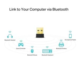 TP-LINK ARCHER T2UB AC600 Nano Wi-Fi Bluetooth 4.2 USB Adaptör