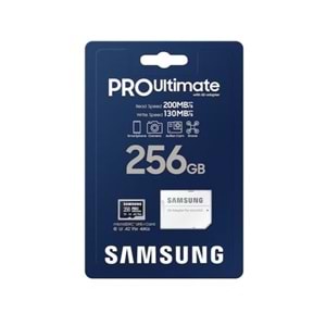 SAMSUNG 256GB PRO ULTIMATE MB-MY256SA/WW MICRO-SD HAFIZA KARTI