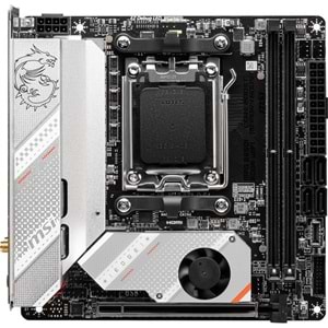 MSI MPG B650I EDGE WIFI-6E DDR5 HDMI-DP PCIE 4.0 AM5 mITX