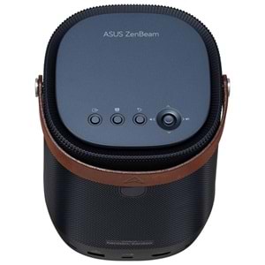 ASUS 960lümen ZENBEAM LATTE L2 SMART 1080P Harman Kardon Google Sertifikalı Androıd 10 Tv Box Dahili Batarya Taşınabılir Projeksiyon