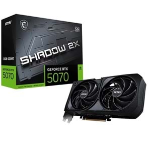 MSI RTX5070 12GB SHADOW 2X OC 12G GDDR7 256bit HDMI DP PCIe 5.0