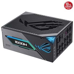 ASUS 1600W 80+ TITANIUM ROG THOR TITANIUM III PCIE 5.0 TAM MODÜLER POWER SUPPLY