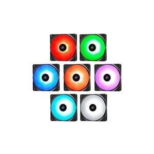 DEEPCOOL RF120 Pwm Özellikli Rgb Led Aydınlatma Kasa Fanı 120Mm