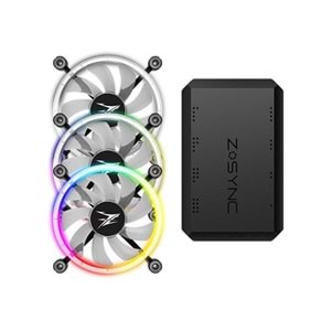 ZALMAN ZM-LF120A3 ARGB Kontrol Üniteli 120mm Kasa Fanı 3-lü paket