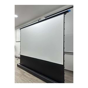 CODEGEN PEX-200 212x123 cm Taşınabilir Portatif Elektrikli Pull Up Floor Screen Projeksiyon Perdesi
