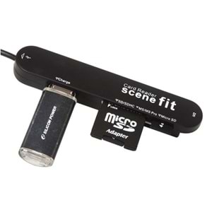 S-link SMG-420 Usb USB Micro 5P to USB Hub + Kart Okuyucu