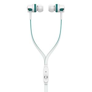 Hytech HY-X06 Mobil Telefon Uyumlu Beyaz/Mavi Kulak İçi Mikrofonlu Kulaklık