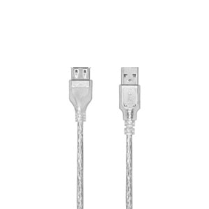 S-link SL-AF2015 Usb2.0 1.5m Şeffaf Uzatma Kablo