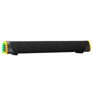 Mikado MD-SBT26 Siyah 3W*2 1200mAh Bluetooth,FM,TF Card Led Işıklı Soundbar Speaker