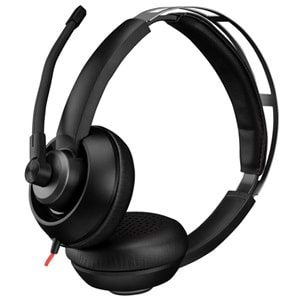 Snopy SN-C02 3.5mm Stereo Siyah Mikrofon & Kulaklık