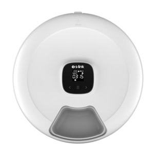 S-LINK SL-24 Otomatik Yem Kabı 6'sı 1 Arada Islak ve Kuru 170ml Porsiyon Kontrollu Kedi Köpek Besleyici Wifi TUYA Destek