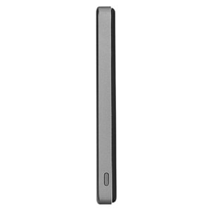 S-LINK MG105 5000mAh PD20W Magsafe 15W Kablosuz Type-C Gri Taşınabilir Metal Şarj Cihazı Powerbank