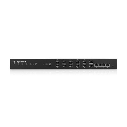 UBIQUITI (UBNT) 4port ES-16-XG GIGABIT 12-SFP 10GbE Yönetilebilir Switch RackMount