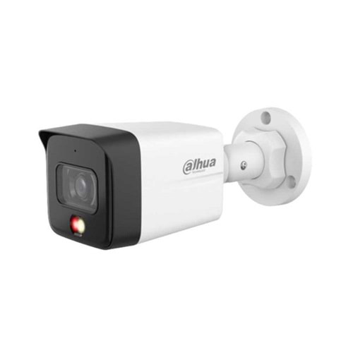 DAHUA 4MP BULLET 3.6MM DH-IPC-HFW1439TC1-SA-IL IP Güvenlik Kamerası PoE Sesli Akıllı Işıklı