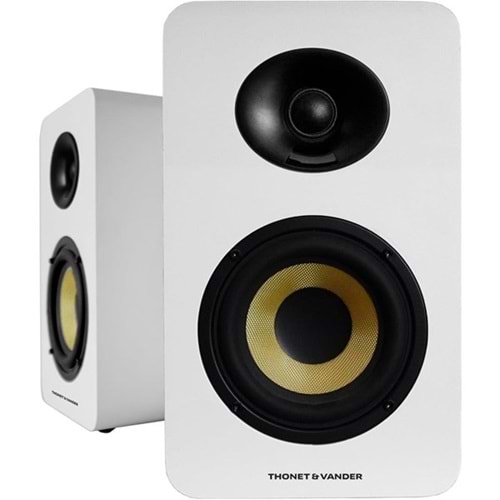 THONET Vander Vertrag Gen 2 80W RMS Beyaz Bluetooth 5.0 RCA 2.0 Hoparlör