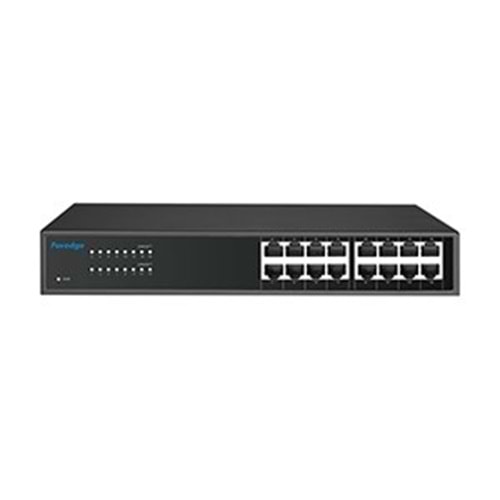 FOREDGE 16port POE PS2016GC GIGABIT 2-SFP 250W YÖNETİLEMEZ SWITCH