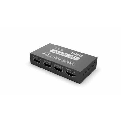 INCA 1port IHSK-430 1port HDMI (giriş) 4port HDMI (çıkış) 4K HDMI Splitter	