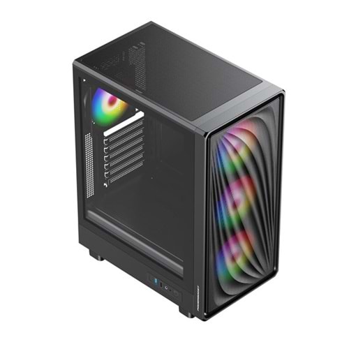 POWERBOOST 650W 80+ BRONZE PBA5065B-650W GAMING MID-TOWER PC KASASI