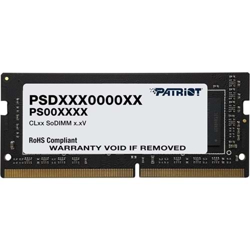 PATRIOT 32GB DDR4 3200MHZ NOTEBOOK RAM SIGNATURE LINE PSD432G32002S	
