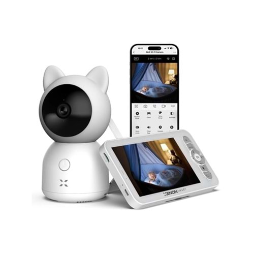 XENON Smart Xenon Smart Monıtorlu Bebek Kamerası X7202