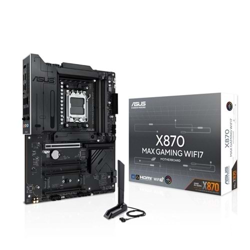 ASUS X870 MAX GAMING WIFI7 DDR5 HDMI-DP TYPEC PCIE 5.0 AM5 ATX