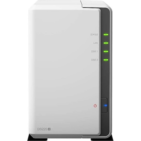 SYNOLOGY DS220J 2 YUVALI KIŞISEL BULUT NAS SISTEMI