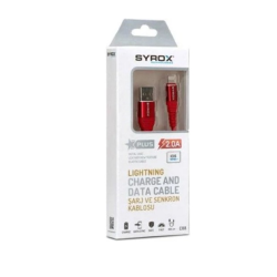 SYROX TECHNOLOGIES 2.0A LIGHTNING CHARGE AND DATA CABLE C88 